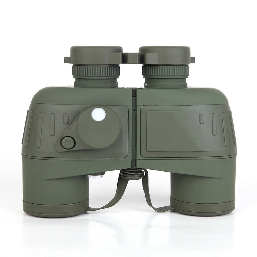 10x50 Waterproof Compass Rangefinder Binoculars
