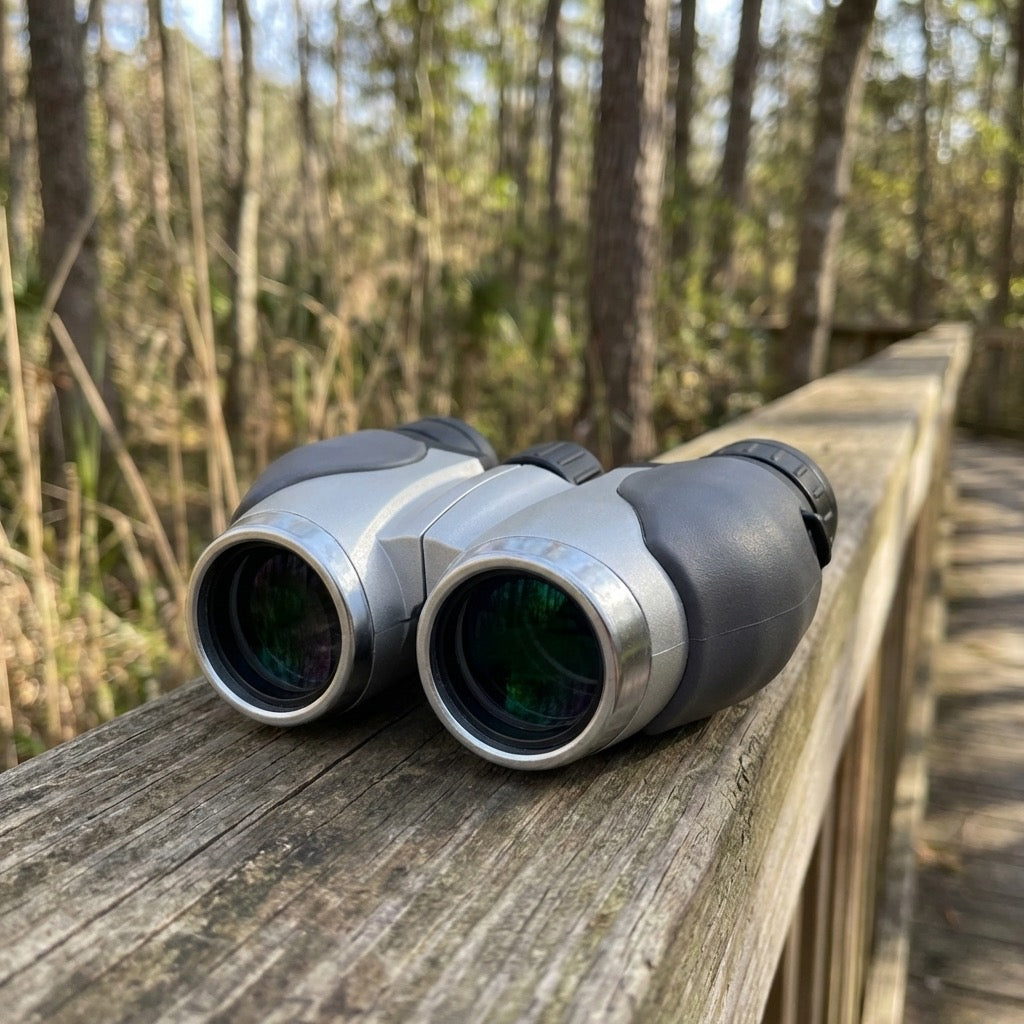 10x22 Pocket Travel Binoculars