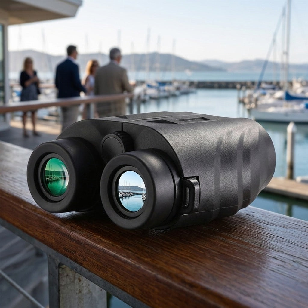 10x25 Compact Travel Binoculars