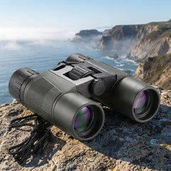 10x25 Folding Compact Binoculars