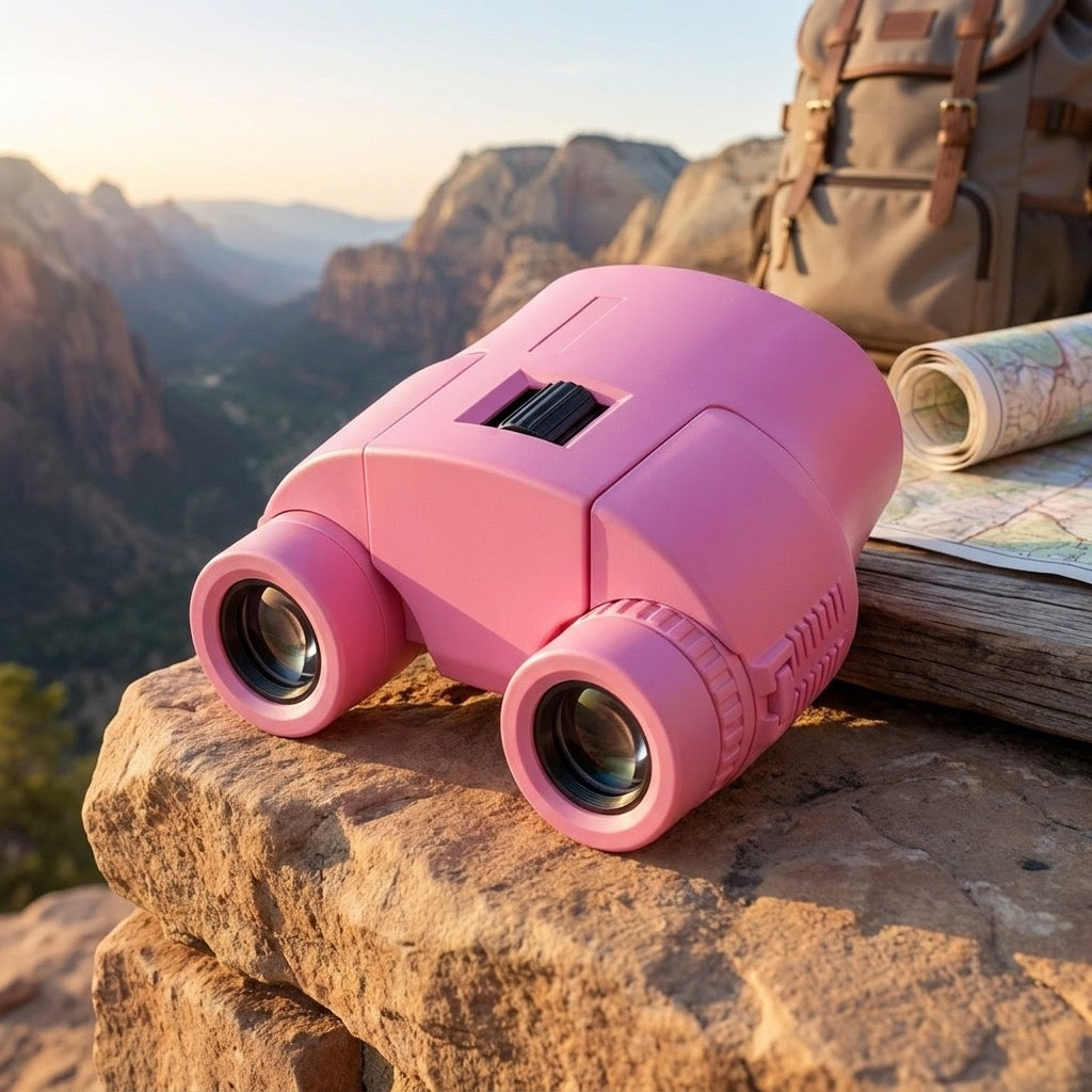 10x25 Pocket Travel Binoculars