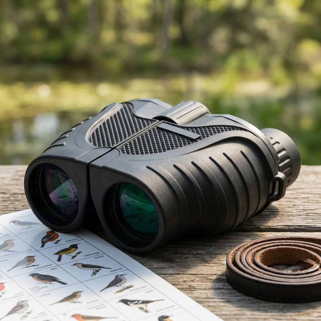10x25 Pocket Porro Binoculars