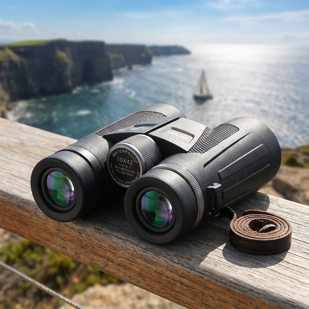 10x42 Phone-Ready Waterproof Binoculars