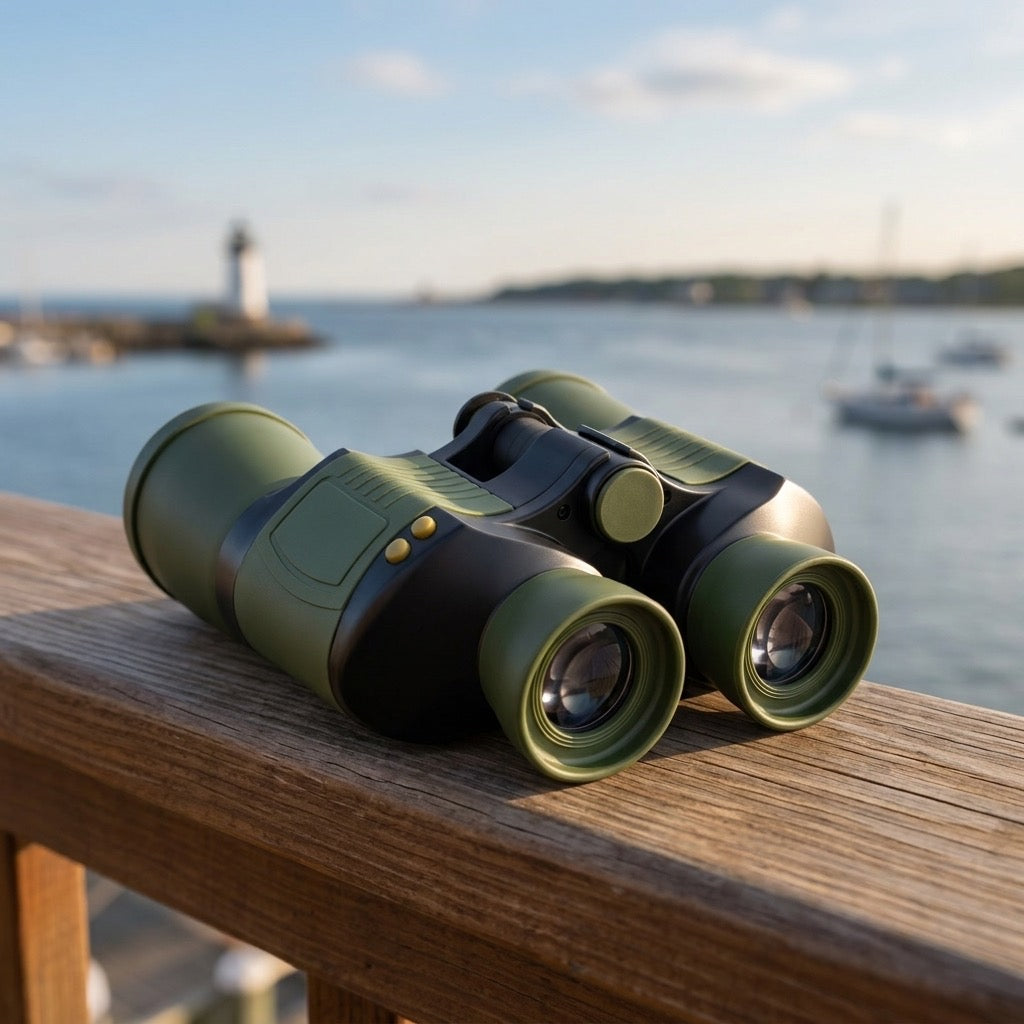 10x50 Focus-Free Reticle Binoculars