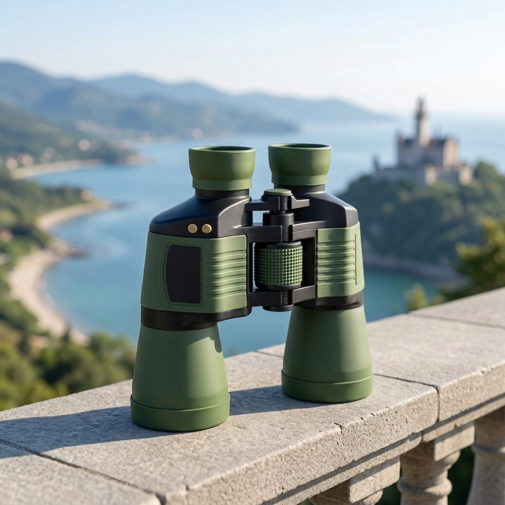 10x50 Focus-Free Reticle Binoculars