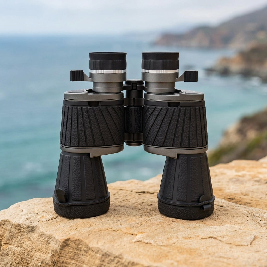 10x50 Metal-Frame Porro Binoculars