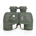 10x50 Waterproof Compass Rangefinder Binoculars