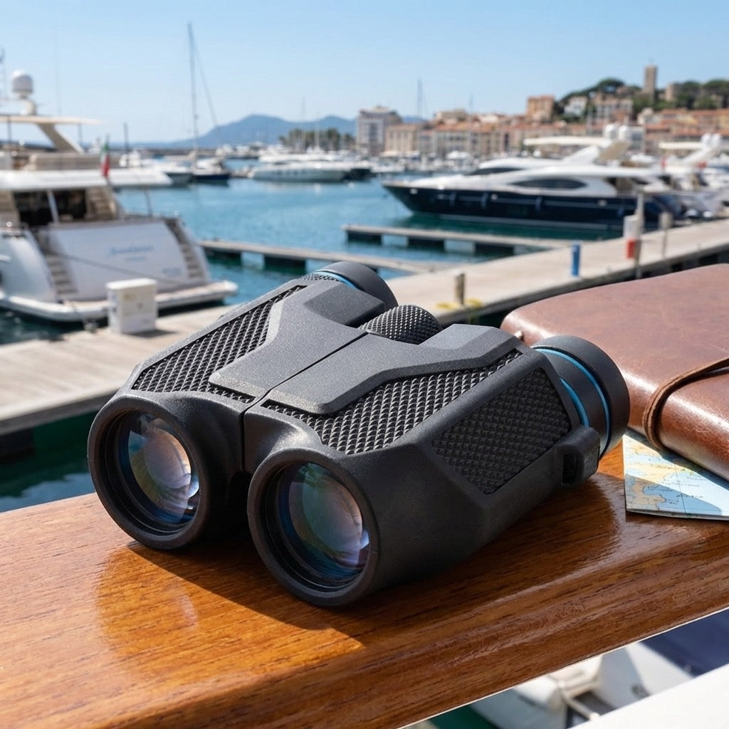 12x25 Compact Travel Binoculars