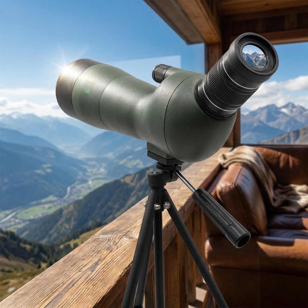 20-60x60 Large-Eyepiece Spotting Scope