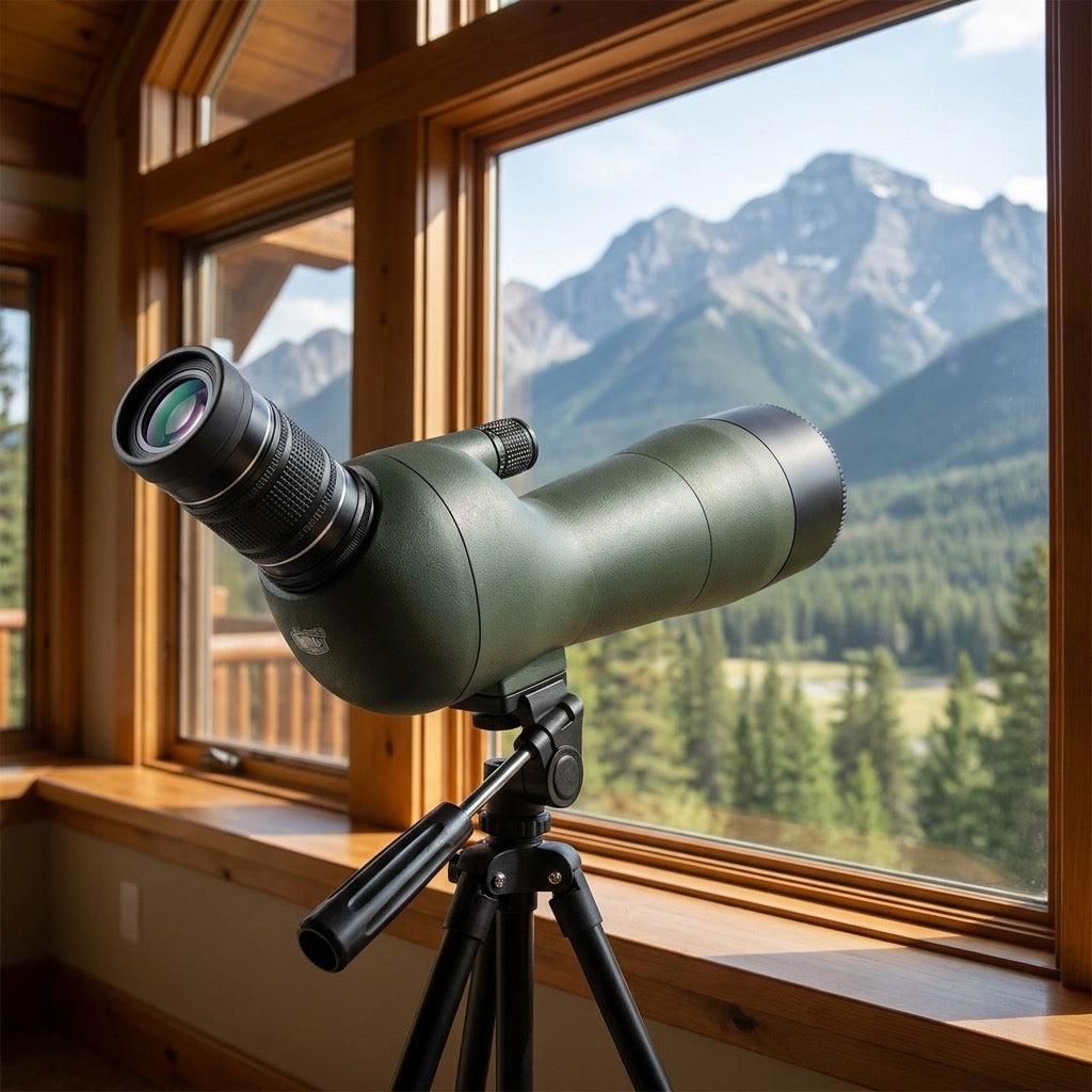 20-60x60 Large-Eyepiece Spotting Scope