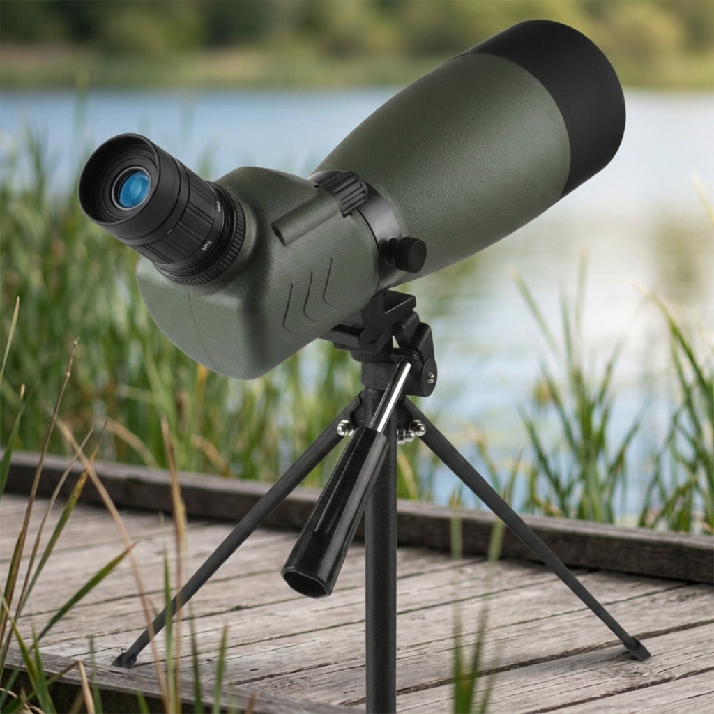 25-75x70 Angled Spotting Scope with Tripod
