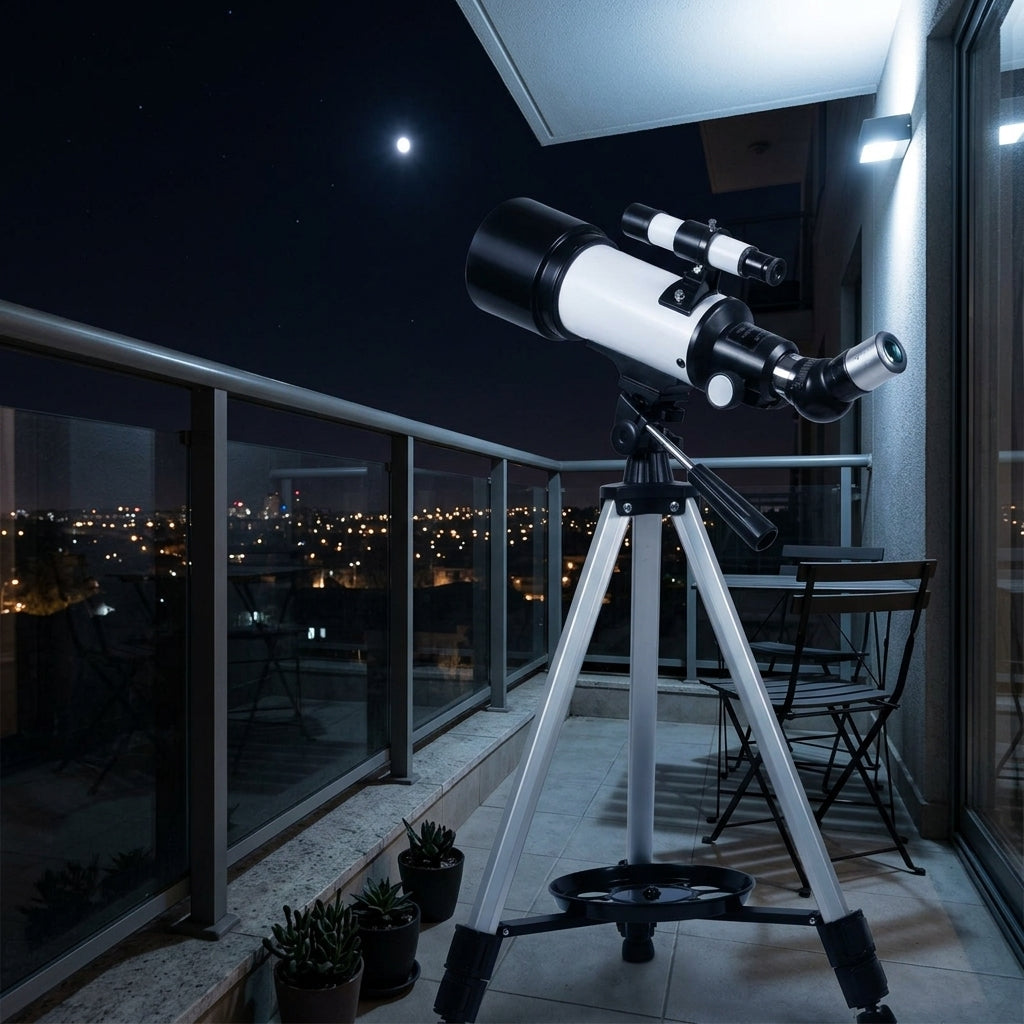 70/400 Phone-Ready Beginner Refractor Telescope