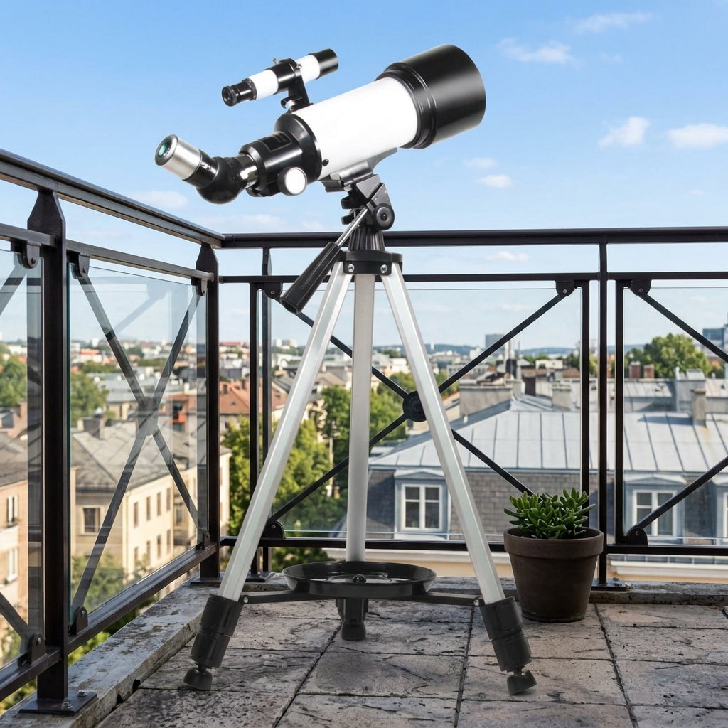 70/400 Phone-Ready Beginner Refractor Telescope