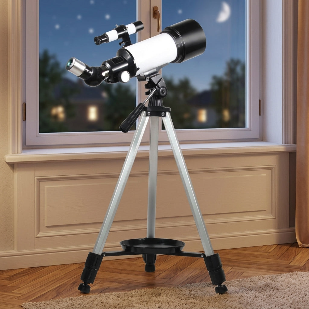 70/400 Phone-Ready Beginner Refractor Telescope