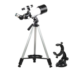 70/400 Phone-Ready Beginner Refractor Telescope