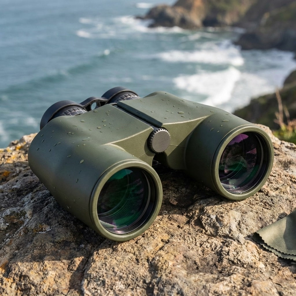 7x50 IPX8 Compass Rangefinder Binoculars