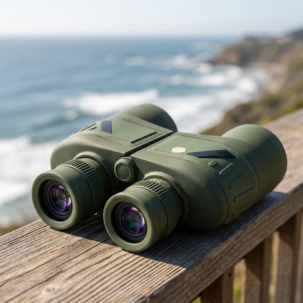 7x50 / 10x50 Floating Compass Rangefinder Binoculars