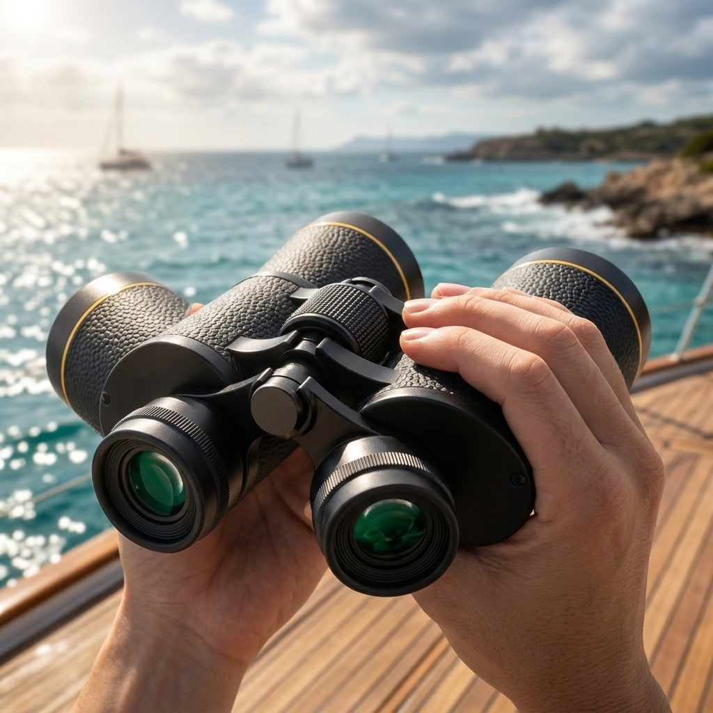 7x50 Rangefinder Binoculars