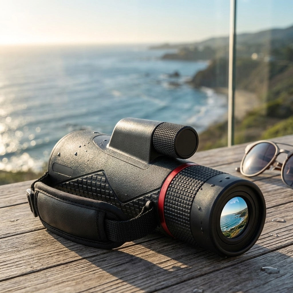 8-16x56 Waterproof Zoom Monocular