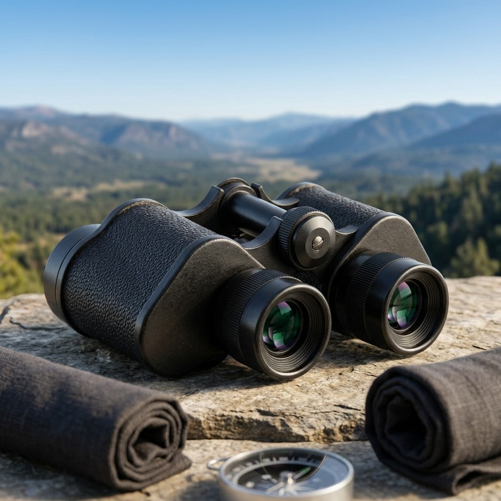 8x30 Full-Metal Reticle Binoculars