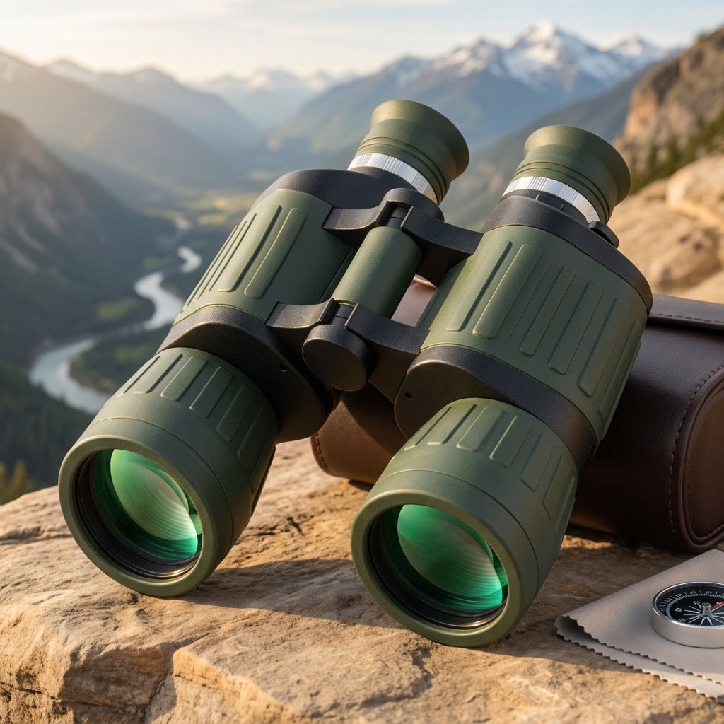 20x50 Auto-Focus Illuminated Reticle Binoculars