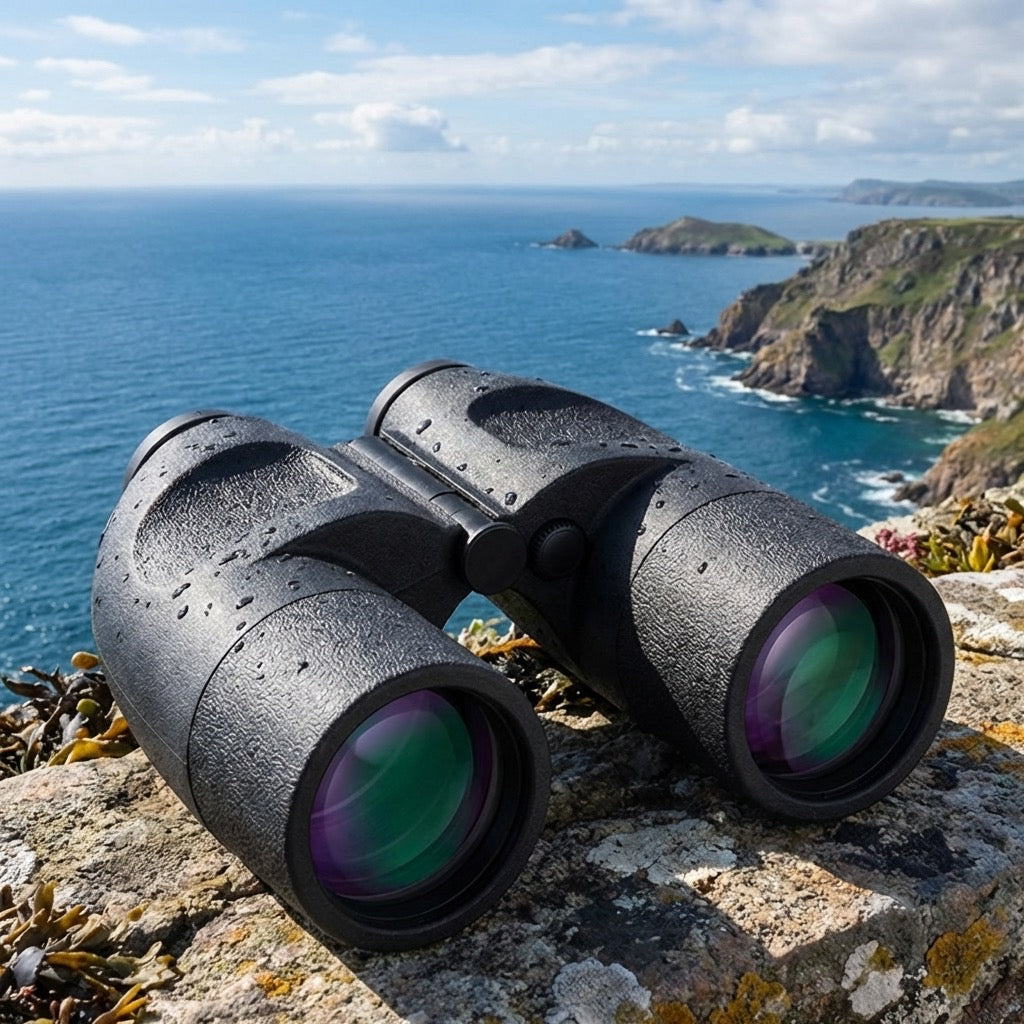 BO40 10x50 Floating Compass Reticle Binoculars