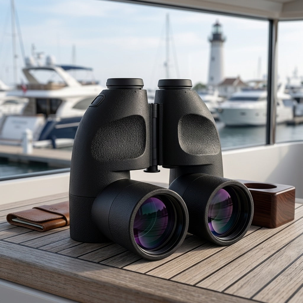 BO40 10x50 Floating Compass Reticle Binoculars