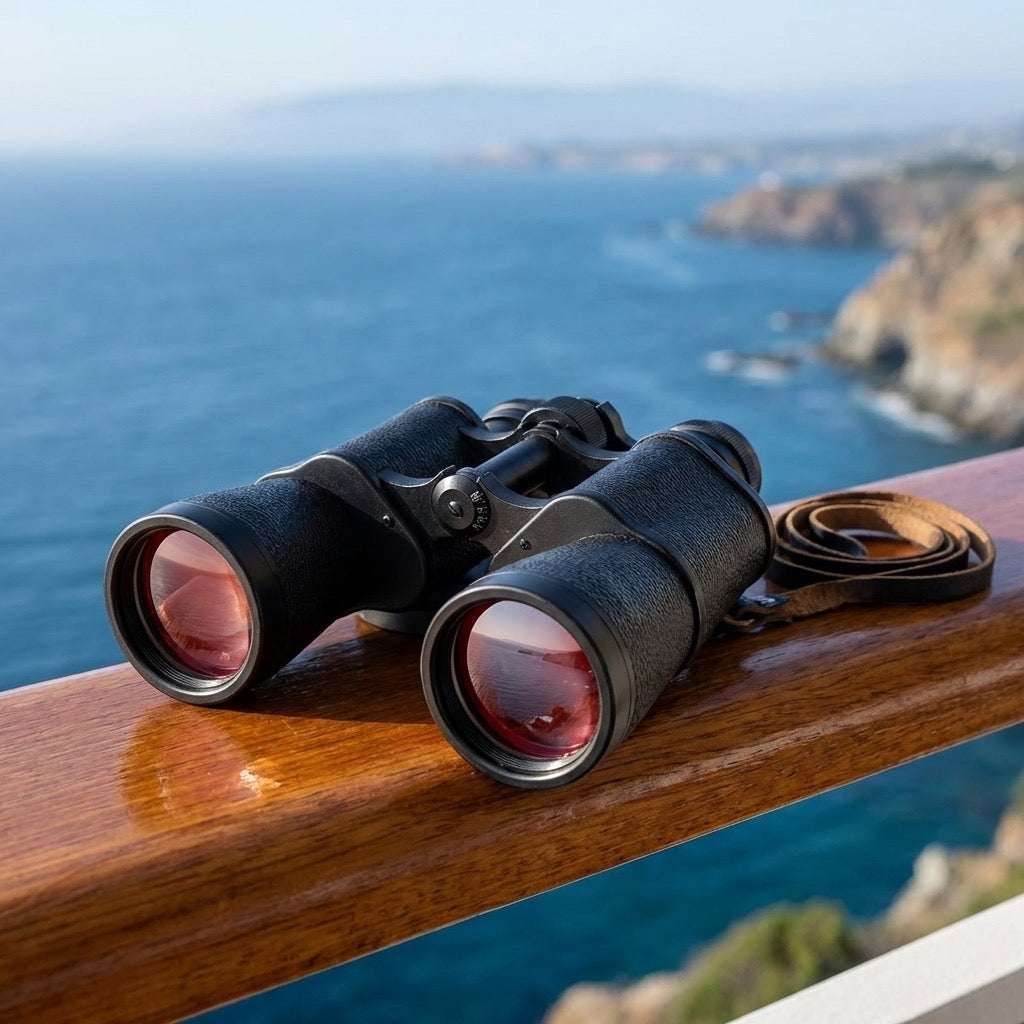 12x45 Classic Metal-Body Binoculars