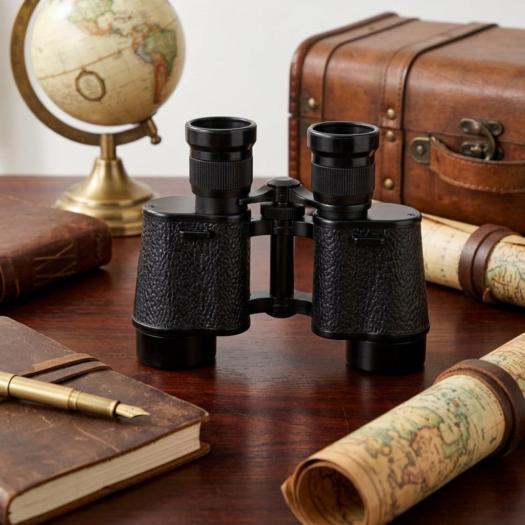 6x24 / 8x24 Vintage Rangefinding Binoculars