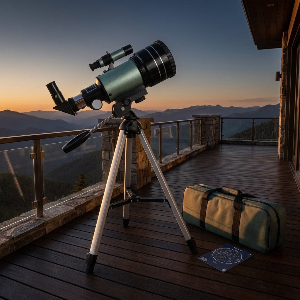 F30070 Beginner Telescope Kit with Phone Adapter