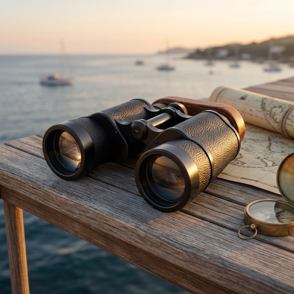 10x50 Full-Metal Porro Binoculars with Ranging Reticle