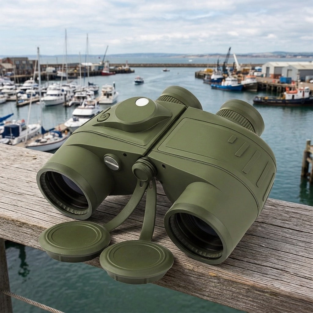10x50 Marine Compass Binoculars