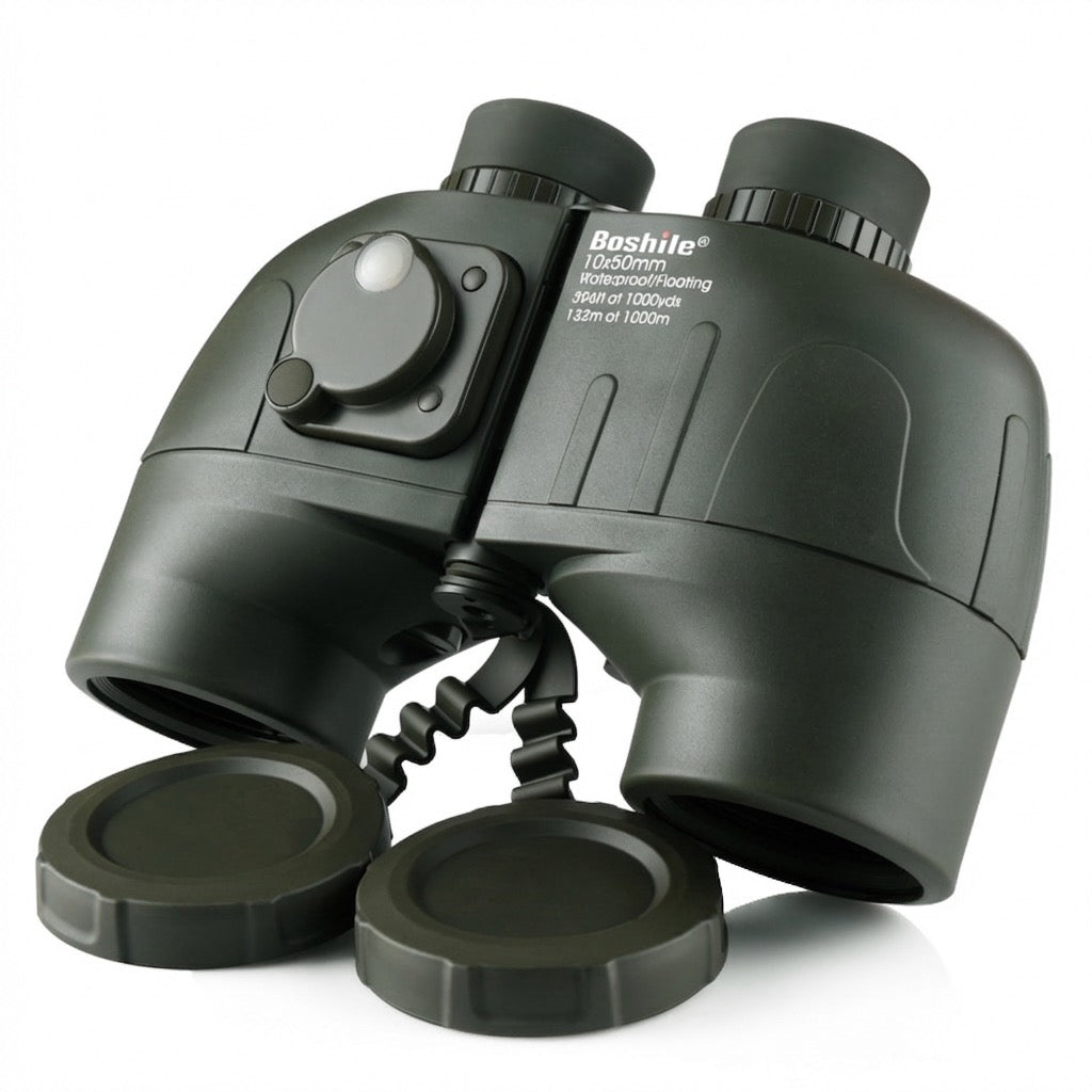 10x50 Floating Compass Rangefinder Binoculars