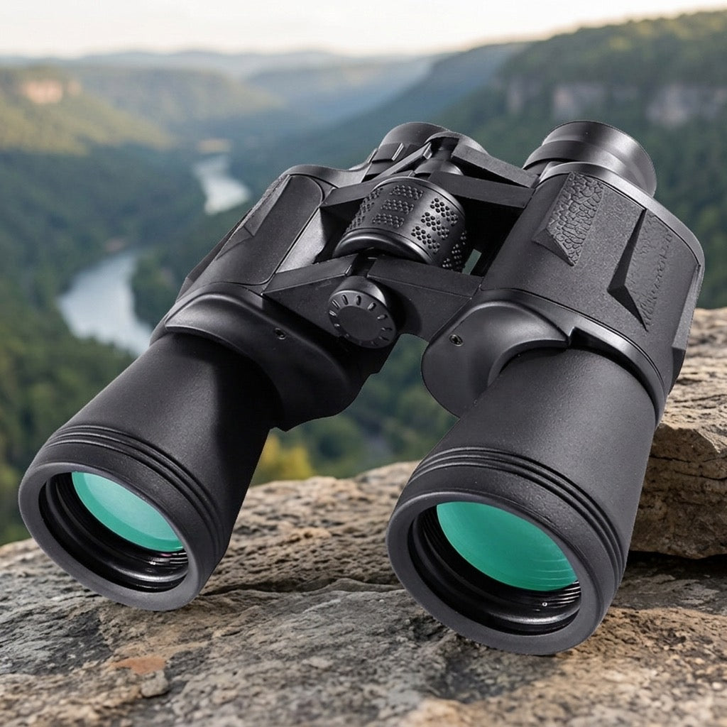 20x50 Wide-Eyepiece Binoculars