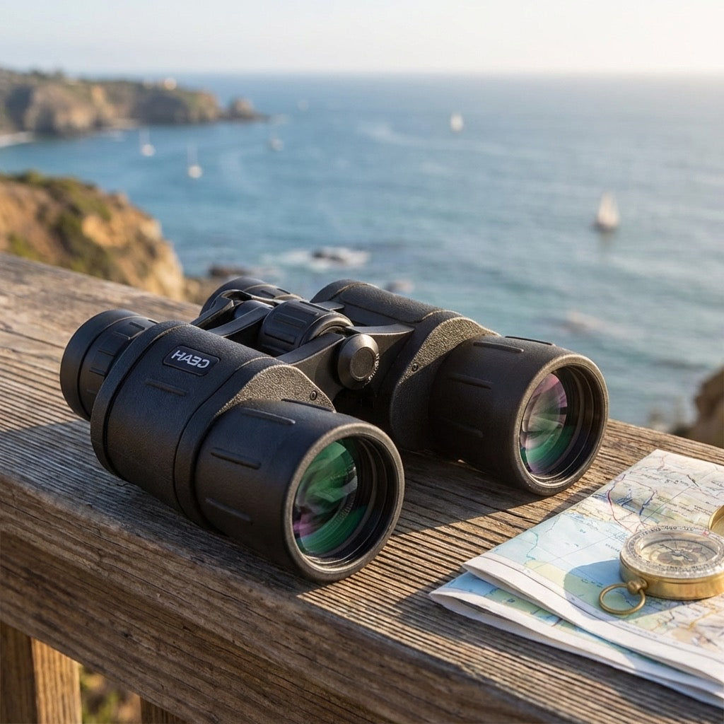 8x30 Full-Metal Rangefinder Binoculars