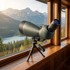 25-75x100 Angled Spotting Scope Kit
